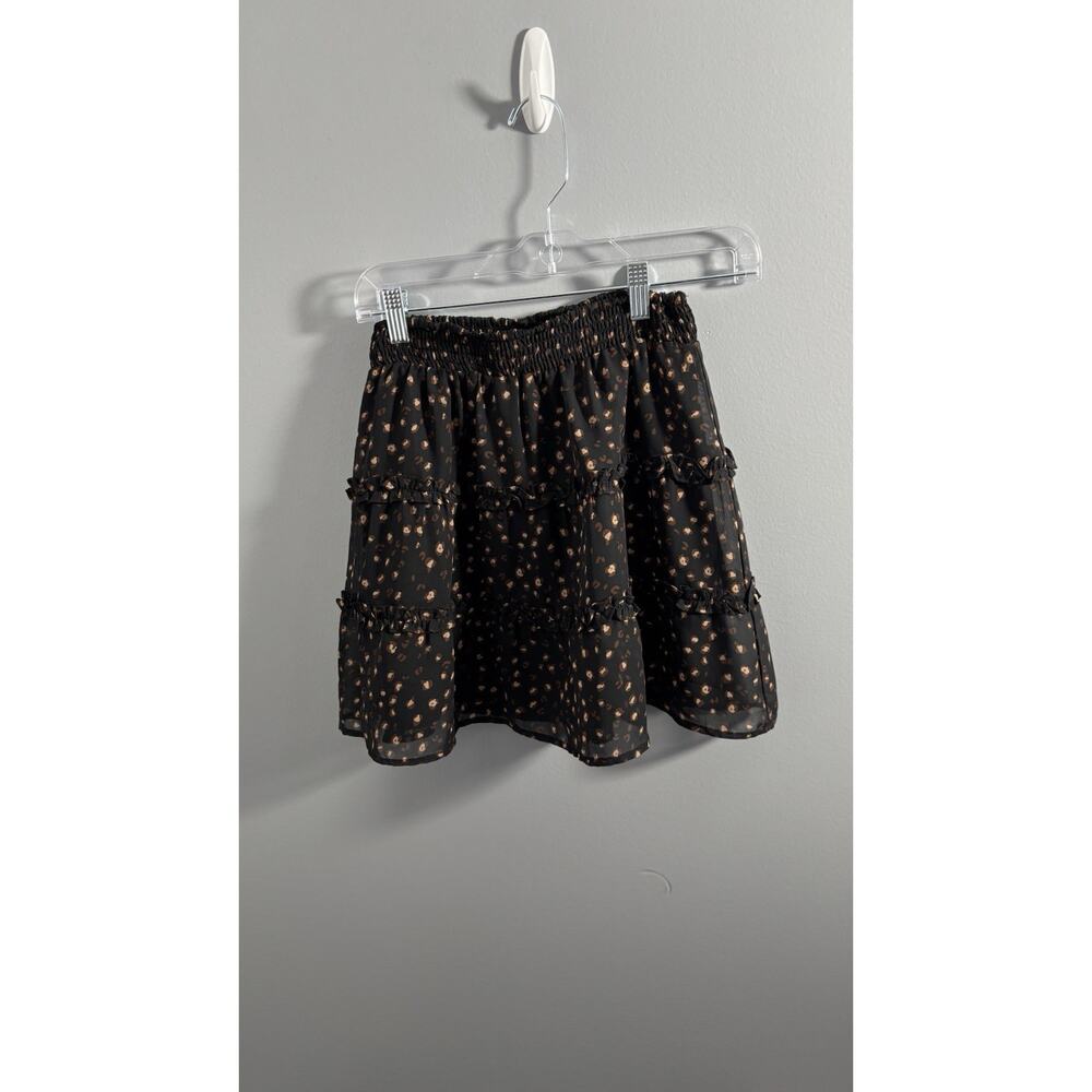 Le Lis Collection Cheetah Skirt Small